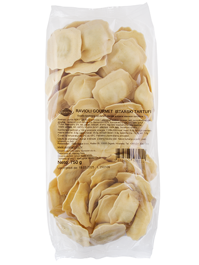 Istarski tartufi Ravioli Gourmet - Aurelia asortiman HORECA svježe tjestenine za hotele i restorane