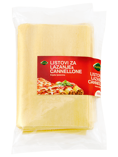 Lasagna sheets & cannellone (HORECA)