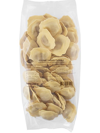Tačkrle Ravioli Gourmet 750g | AURELIA svježa tjestenina